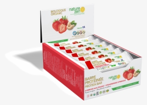 Img Naturezen Strawberry Bar Box Qc - Protein Bar