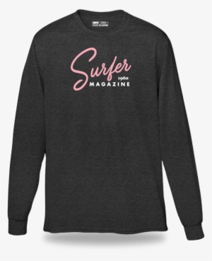 Surfer T Shirts Script L/s Tee - Sweatshirt
