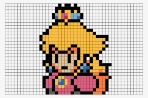 Pixel Art Mario Peach