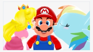 Icepony64, Crossover, Female, Gmod, Interspecies, Kissing, - 3d Princess Peach Kiss Mario