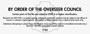 1730warning - Scp Foundation
