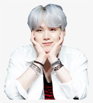 Picture Free Library Suga Transparent White - Bts Suga Png