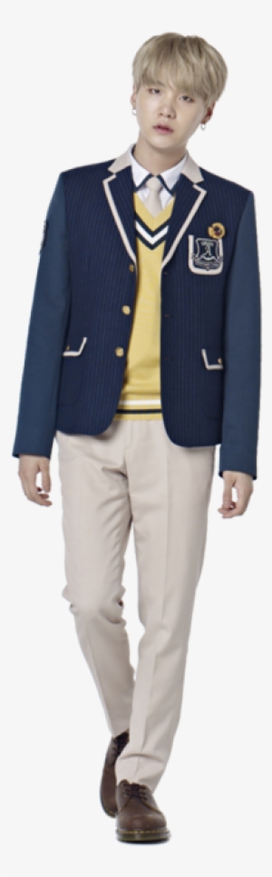 Bts, Min Yoongi, And Suga Image - Bts Suga School Uniform