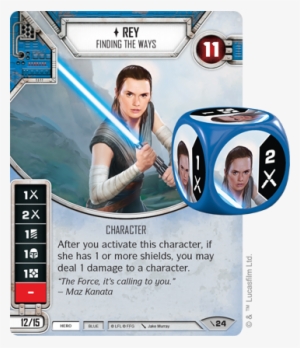 Swd08 Rey - Rey Star Wars Destiny