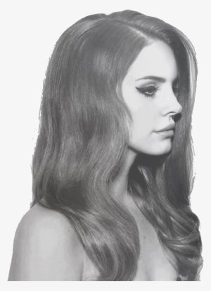 Lana Del Rey, Black And White, And Lana Image - Lana Del Rey Side Face
