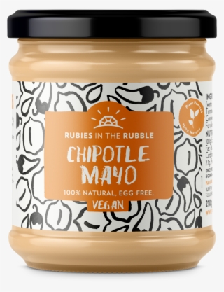 Aquafaba Mayo Jar Mockup Copy Chipotle Mayo Render