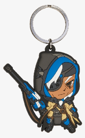 Cute But Deadly Ana Keychain - Overwatch Cute But Deadly Ana