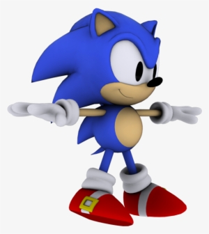 Download Zip Archive - Sonic Generations Classic Sonic Model