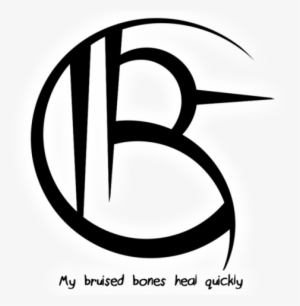 “my Bruised Bones Heal Quickly” Sigil - Bone