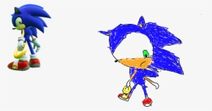 Sonic Drawing Im Really Bad By Solarisphase2 On Deviantart - Bad Sonic Drawing