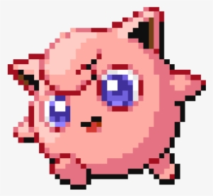 Pokemonjigglypuff Pokemon Jigglypuff Pixel Pixelart - Jigglypuff Pixel Png
