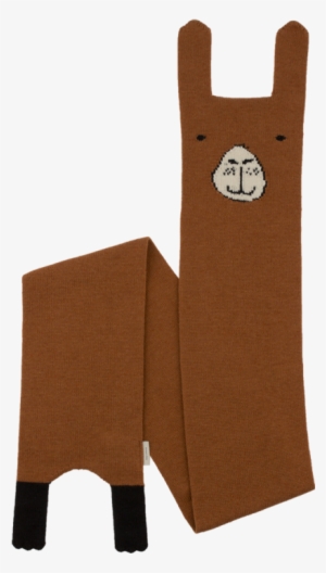 Tiny Cottons Knitted Scarf Llama - Tiny Cottons - Llama Knit Scarf Aw17 | Scout