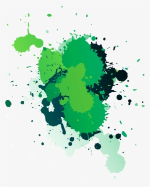 Share This Article - Green Paint Splatter Png