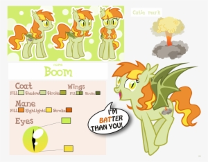 Xebck, Bat Pony, Bat Pony Oc, Dialogue, Explosion, - Cartoon