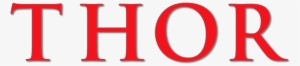 Thor, Movie Fan, Fan, - Thor Movie Logo Transparent