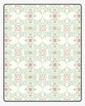 Watercolor Ornament Blanket 40"x50" - Motif