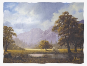 The Distant Mountain Fleece Blanket Will Keep You Warm - Art