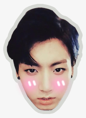 Jungkook Derp Png - Bts Head Icons