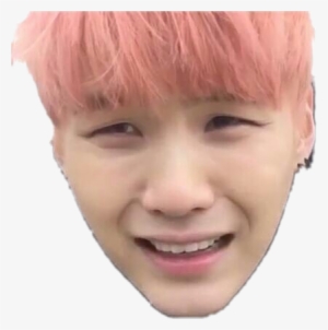 Vector Freeuse Stock Derp Bts Btssuga Minyoongi Agustd - Bts Suga Face Png