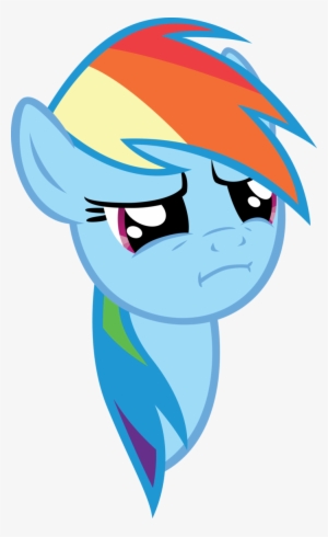 Funny Rainbow Dash Faces - Rainbow Dash Face Png