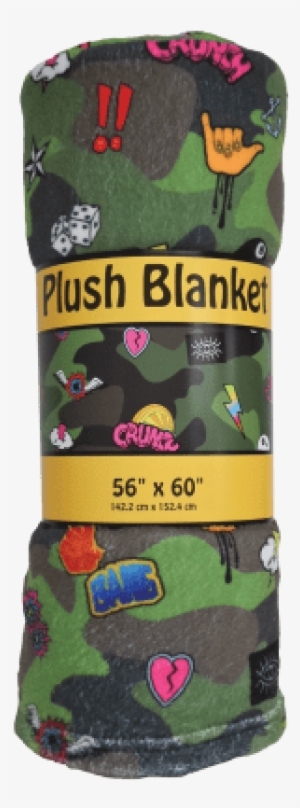 Camo Plush Blanket