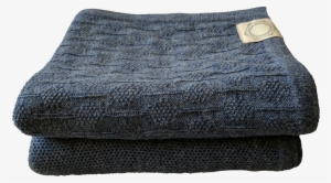 Baby Blanket Llama Wool // Midnight Blue // Pin - Blanket