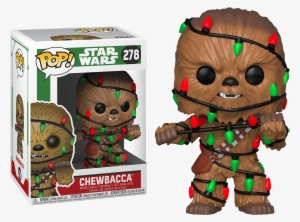 Chewbacca With Lights Christmas Holiday - Star Wars