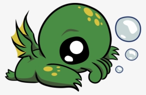 Cthulhu Icon Png - Baby Cthulhu