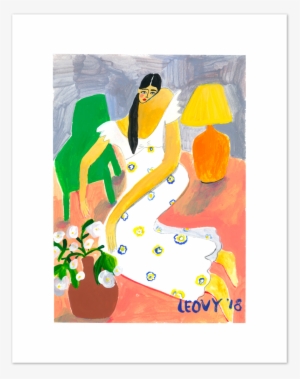 Fifi Dress By Ana Leovy - Painting