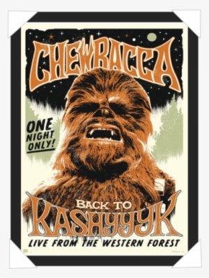 #809 - Poster Chewbacca Fnac