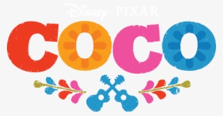 Coco Logo 1b Final Color On Bk 5 23 16 - Coco Pelicula Logo Png