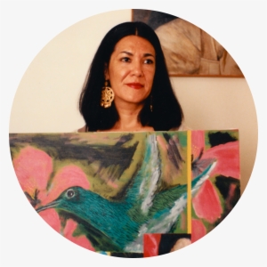 “like Her Poetry, Ana Castillo's Paintings Sear Into - Art