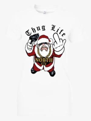 Ugly Christmas T Shirt Santa Thug Life $19 - Thug Life Santa