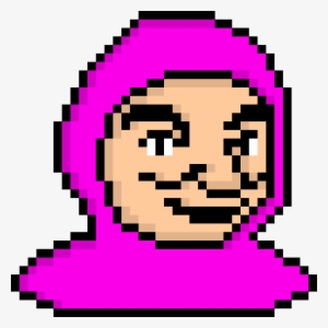 Pink Guy - Pink Guy Pixel Art