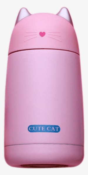 Cute Cat Ears Insulated Stainless Steel Thermos - Humidifier