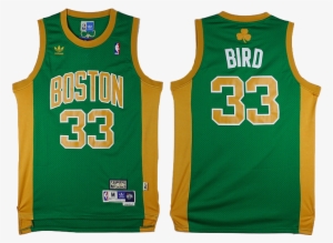 Boston Celtics Jersey - Youth Boston Celtics #33 Larry Bird Jersey Green Throwback