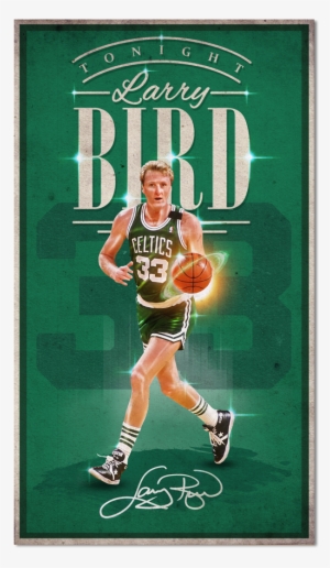 Nba Legends On Behance - Boston Celtics Larry Bird