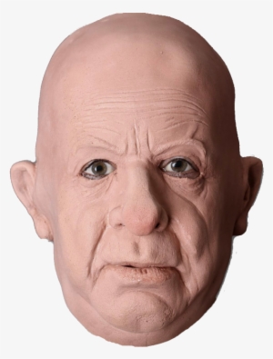 Bald Man Realistic Mask - Greyland Theater Maske Professor