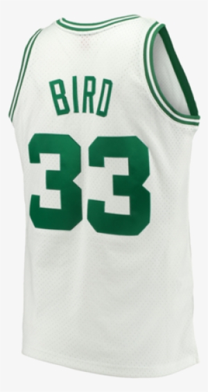 Boston Celtics Larry Bird White Swingman Jersey - Larry Bird Jersey