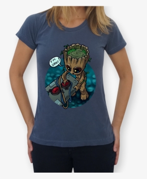 A Commissioned Fanart Project, About Baby Groot From - Camisas Marvel I Am Groot
