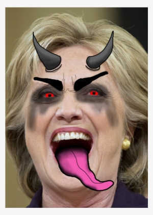 This Was After Jones Said That The Moon Landing Was - Hillary Clinton Mask By Rapmasks