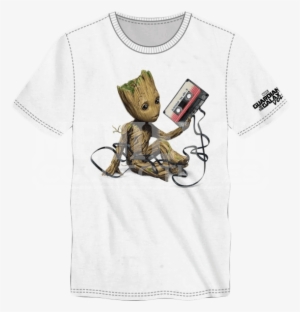 Guardians Of The Galaxy Baby Groot Mixtape Tee