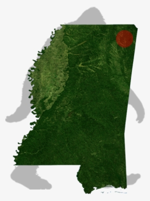 Mississipi Iuka Bigfoot Map - Map Of Mississippi