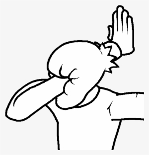 Facepalm - Facepalm Through Head Meme