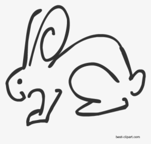 Easter Bunny Outline - Easter