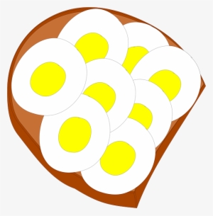 Bread, Eggs, Sandwich, Slices, Toast - Egg Slices Clipart