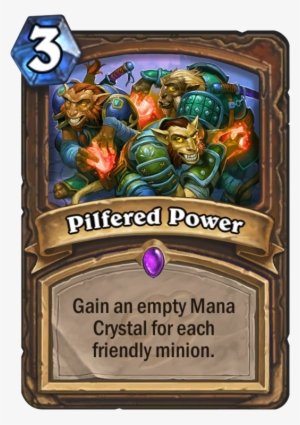 Pilfered Power Card - Pilfered Power
