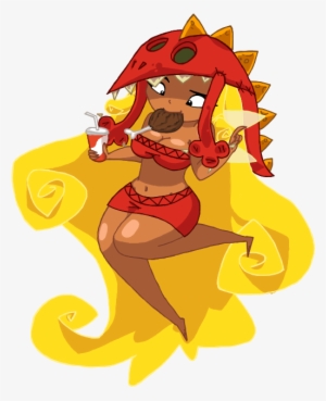 Clip Art Free Nom Edith Up By Samthelily On Deviantart - Rayman Origins Nymphs Edith Up