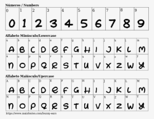 Font Details Bunny Ears - Fonte All Star