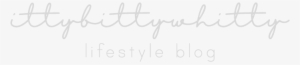 Ittybittywhitty - Calligraphy